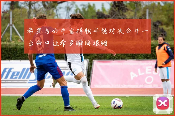 希罗与公牛吉祥物半场对决公牛一击命中让希罗瞬间退缩